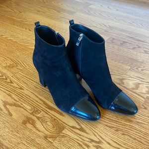 Ivanka Trump suede booties